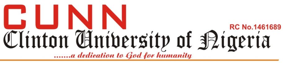 Clinton University, Calabar. logo